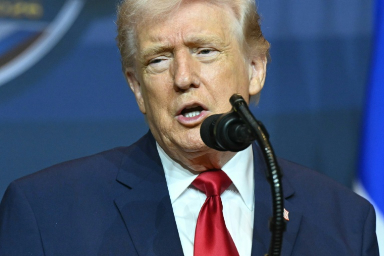 Donald Trump à Doral, en Floride, le 7 mars 2026 ( AFP / SAUL LOEB )