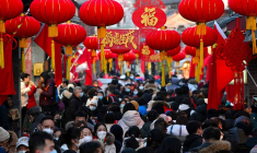 Le 1er février, la Chine a fêté son entrée dans l'année du Tigre, juste avant l'ouverture des JO d'hiver. (© AFP)