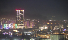 Images de la frappe sur une base près de l’aéroport international d’Erbil