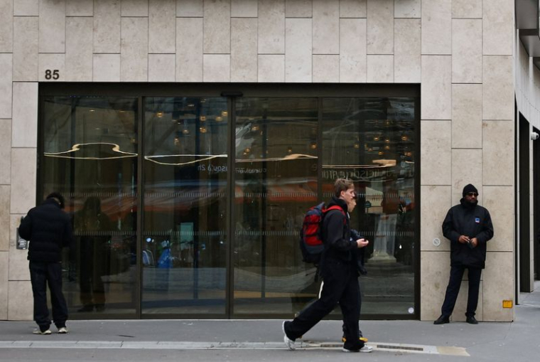 Le siège de la banque américaine Goldman Sachs à Paris