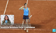 Tennis : Le rêve de Loïs Boisson continue à Roland Garros