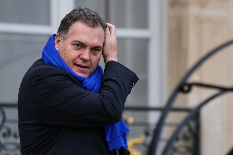 Le ministre des Transports Philippe Tabarot, à Paris, le 26 novembre 2025 ( AFP / THOMAS SAMSON )