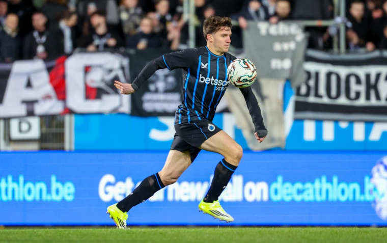 Le Club Bruges privé d'un joueur important contre l'Atlético de Madrid ?
