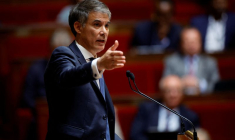 Le député Olivier Faure, à l'Assemblée nationale