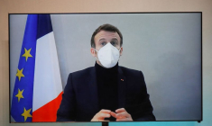 LA SANTÉ DE MACRON PRÉSENTE DES SIGNES D'AMÉLIORATION, DIT L'ELYSÉE