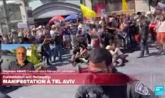 En Israël, des manifestants exhortent Netanyahu à signer un accord sur les otages