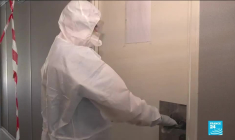 Covid-19 : l'action de l'armée pour désinfecter les lits d'hôpitaux