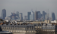 Le quartier de La Défense, près de Paris. ( AFP / LUDOVIC MARIN )