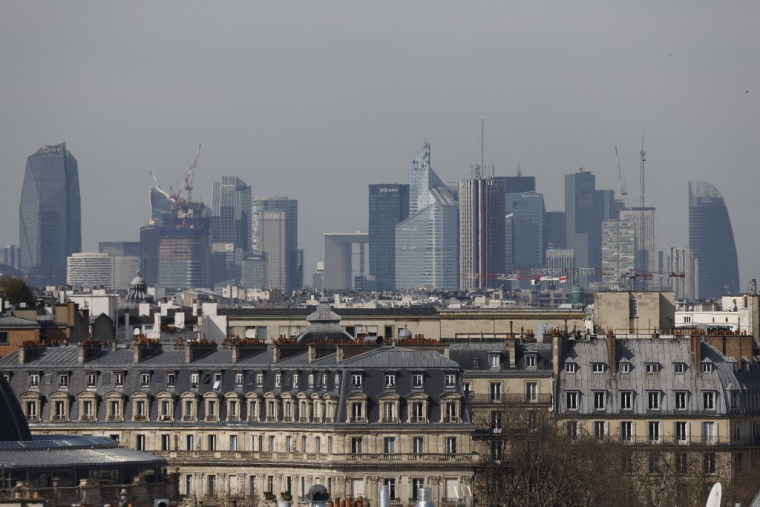 Le quartier de La Défense, près de Paris. ( AFP / LUDOVIC MARIN )