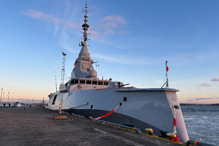 La frégate française FDI Amiral Ronarc'h à Göteborg