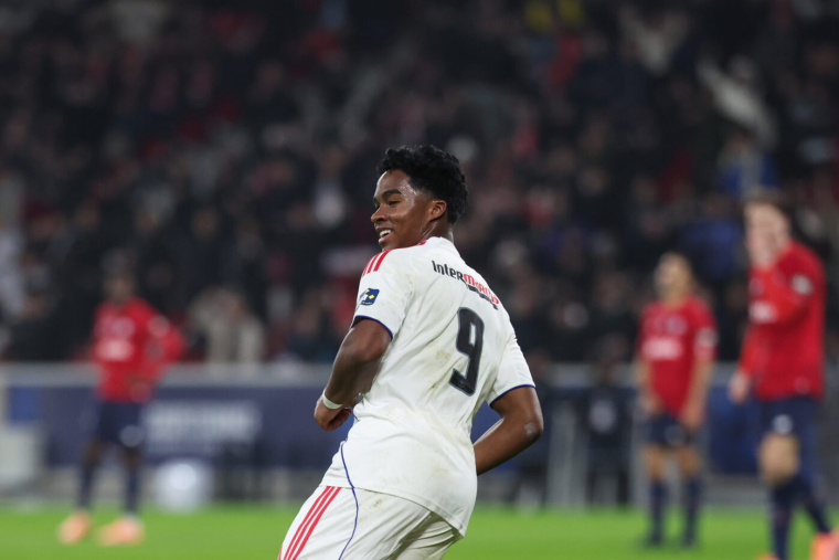 Endrick qualifie l'OL dans un gros combat face à Lille