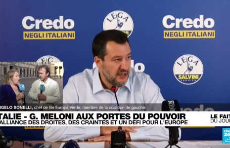 L'alliance des droites en tête des législatives en Italie
