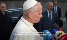 Le pape appelle les gouvernements du monde à soutenir la reconstruction de Gaza