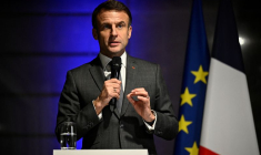 Photo du président français, Emmanuel Macron