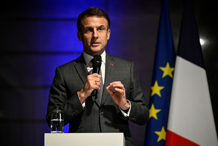 Photo du président français, Emmanuel Macron