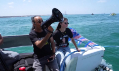 Une flottille au large de Gaza pour demander la libération des otages