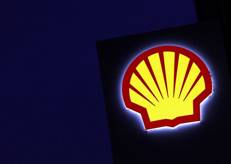 Le logo de la compagnie pétrolière et gazière Shell
