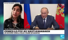 Haut-Karabakh : accord de cessation des combats sous l'égide de la Russie