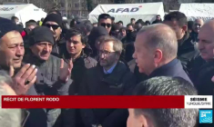 En Turquie : Recep Tayyip Erdogan s'est rendu à Kahramanmaras