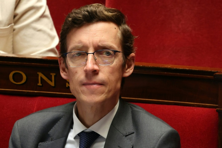 Le ministre de l'Education Edouard Geffray à l'Assemblée nationale le 7 octobre 2026 à Paris ( AFP / MEHDI FEDOUACH )