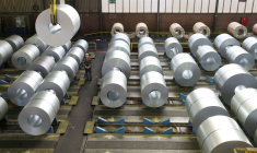 Le site de stockage et de distribution du sidérurgiste allemand ThyssenKrupp à Duisburg