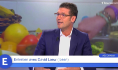David Loew (DG d'Ipsen) : "L'action a monté de 50% en 3 ans donc notre stratégie marche !"