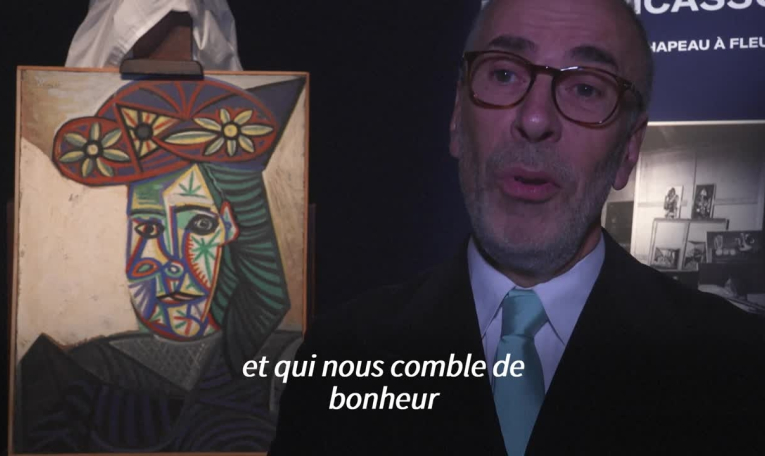 Un portrait retrouvé de Dora Maar, signé Picasso, dévoilé à Paris