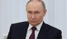 Vladimir Poutine à Moscou, en Russie, le 23 juin 2025. ( POOL / SERGEI KARPUKHIN )