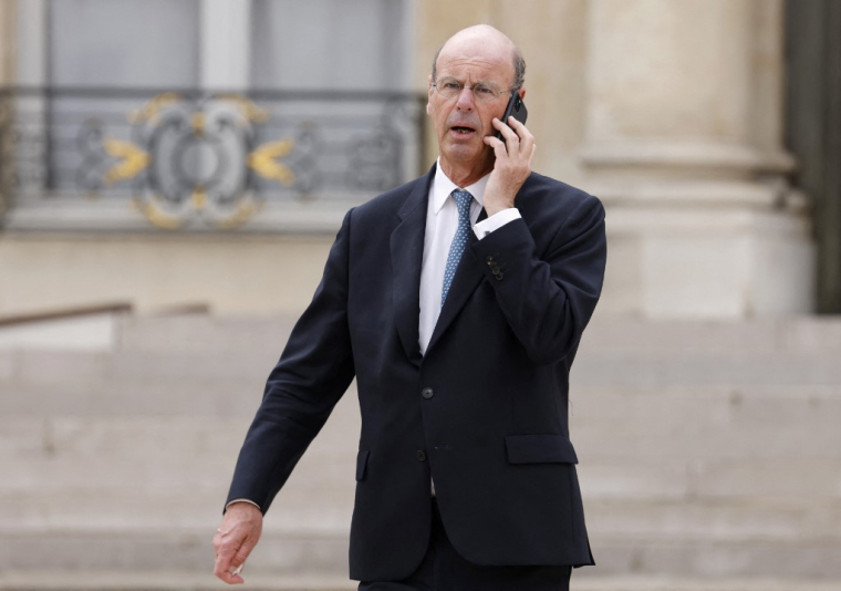 Le directeur général de la Caisse des Dépôts (CDC) Eric Lombard ( AFP / LUDOVIC MARIN )