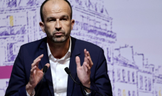 Le coordinateur de La France insoumise (LFI), Manuel Bompard, le 30 janvier 2026 à Paris ( AFP / STEPHANE DE SAKUTIN )