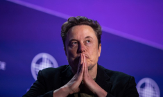 Elon Musk à Beverly Hills, aux États-Unis, le 6 mai 2024. ( GETTY IMAGES NORTH AMERICA / APU GOMES )