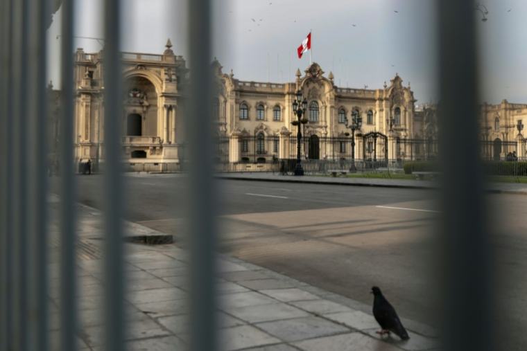 Vue du Palais du gouvernement à Lima, prise le 22 avril 2026 ( AFP / Connie FRANCE )