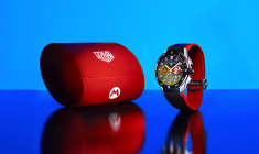 Tag Heuer lance une montre connectée Super Mario crédit photo : Tag Heuer