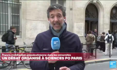 Mobilisation contre la guerre à Gaza : un débat organisé à Sciences Po Paris