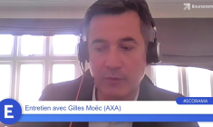 Gilles Moëc (AXA) : "On a un divorce entre les économistes et le marché !"