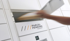 Des casiers Quadient utilisés pour le dépôt de colis. (Crédit:  / Quadient)