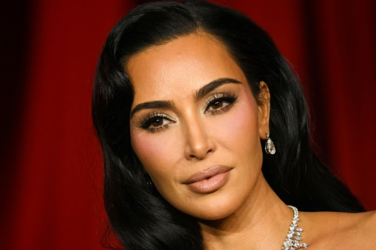 L'influenceuse américaine Kim Kardashian à Los Angeles, en Californie, le 19 octobre 2024 ( AFP / VALERIE MACON )