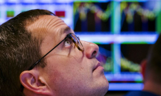 Un trader sur le parquet de la Bourse de New York