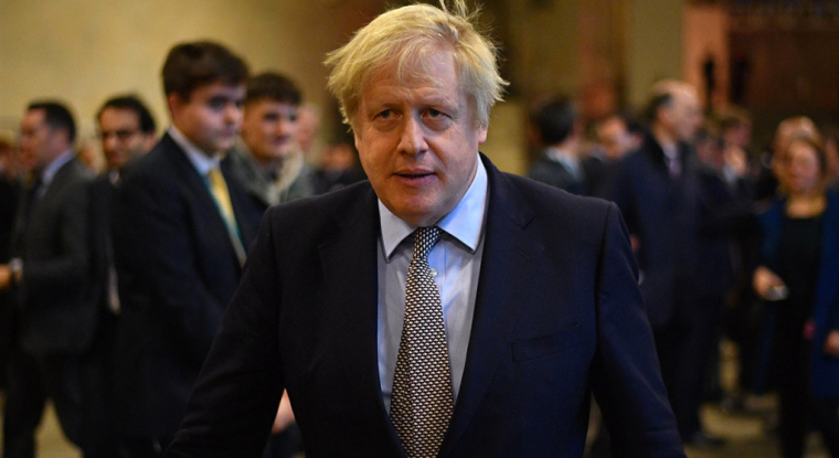 Il reste du chemin à parcourir pour Boris Johnson, grand vainqueur des élections, avant la mise en oeuvre définitive du Brexit. (© AFP)
