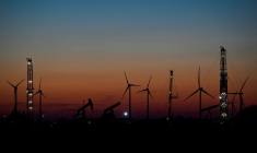 Des vérins de pompe de l'entreprise Wintershall DEA à Emlichheim