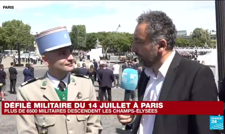 Défilé du 14-Juillet : un tableau final pour célébrer les 80 ans de la médaille de la Résistance