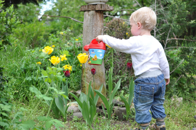Jardinage en famille