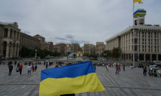 Le Jour de l'indépendance de l'Ukraine, le 24 août 2025 à Kiev ( AFP / Oleksii FILIPPOV )