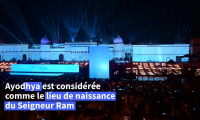 Des millions de lampes illuminent la ville indienne d'Ayodhya pour Diwali