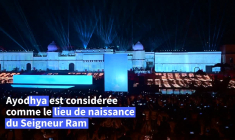 Des millions de lampes illuminent la ville indienne d'Ayodhya pour Diwali