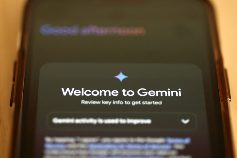 Le géant américain du numérique Google a commencé mardi le déploiement de la dernière version de son outil d'intelligence artificielle (IA), Gemini ( GETTY IMAGES NORTH AMERICA / Michael M. Santiago )