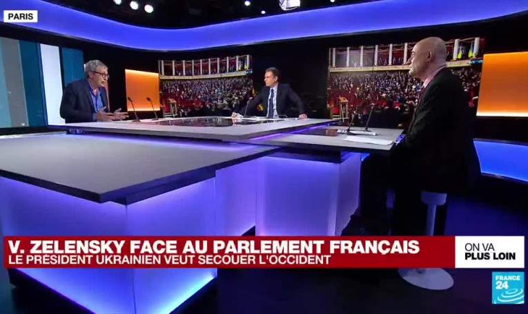 Zelensky: l'étape française