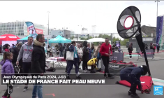JO 2024 : l'association Premiers de cordée propose des activités aux enfants malades au stade de France