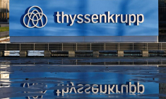Vue du siège de ThyssenKrupp à Essen, Allemagne