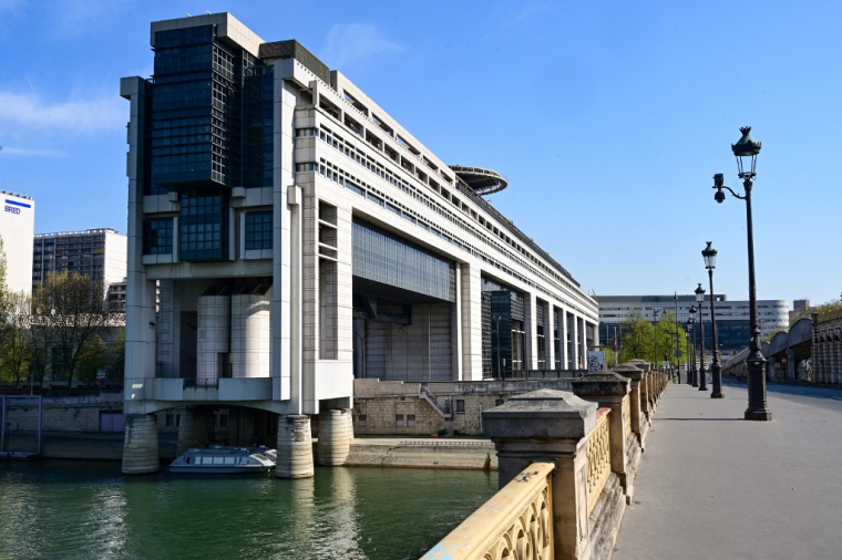 Le ministère de l'Economie et des finances à Paris. ( AFP / BERTRAND GUAY )
